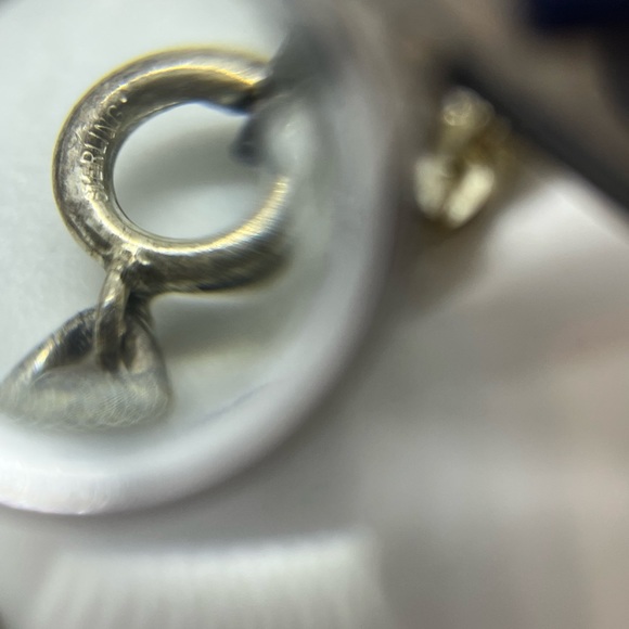 90 grams Vintage sterling silver thick rope chain long necklace & bracelet set - Picture 10 of 16